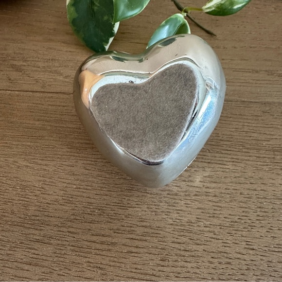 Silver Heart-Shaped Wishes Box - Picture 3 of 9